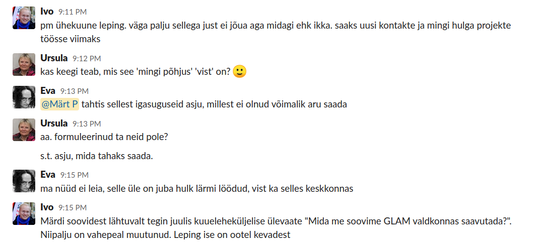 Eva väidab, et Märdist polnud võimalik aru saada